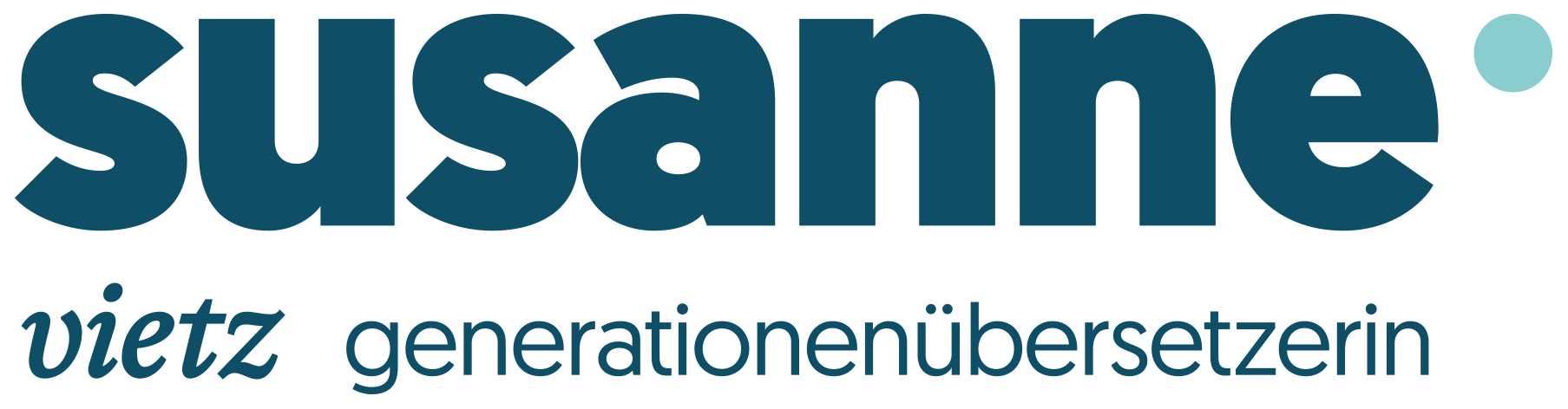 Logo susanne vietz generationenübersetzerin